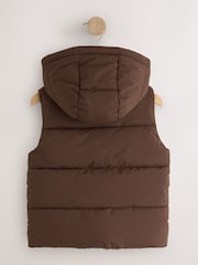 Brown Hooded Gilet (3mths-10yrs) - Image 7 of 9
