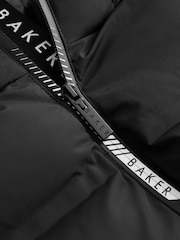 Baker by Ted Baker Black Shower Resistant Padded Coat - Image 14 of 22