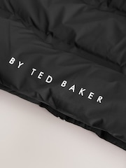Baker by Ted Baker Black Shower Resistant Padded Coat - Image 16 of 22