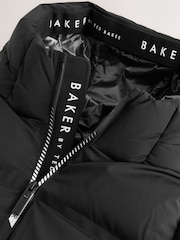 Baker by Ted Baker Black Shower Resistant Padded Coat - Image 17 of 22