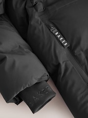 Baker by Ted Baker Black Shower Resistant Padded Coat - Image 20 of 22