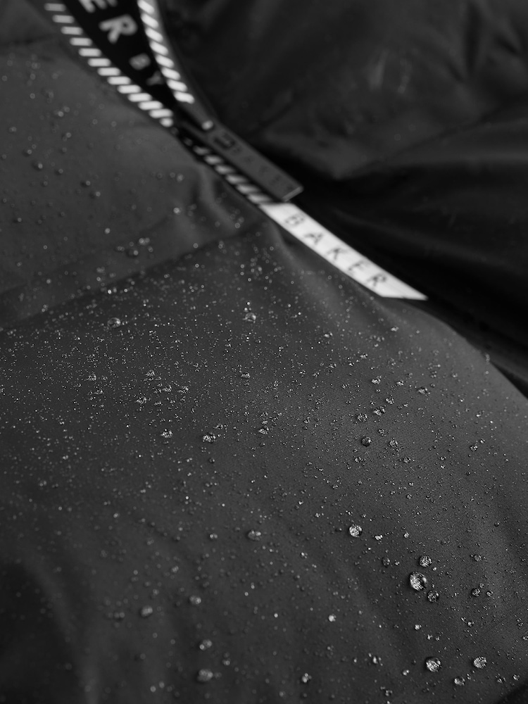 Baker by Ted Baker Black Shower Resistant Padded Coat - Image 22 of 22 Baker by Ted Baker Black Shower Resistant Padded Coat - Image 22 of 22