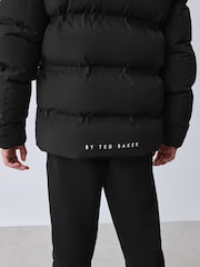 Baker by Ted Baker Black Shower Resistant Padded Coat - Image 5 of 22