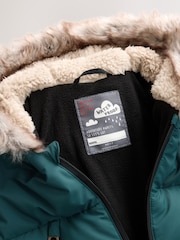 Green Waterproof Padded Snowsuit (3mths-7yrs) - Image 8 of 9