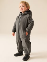 Castanho claro - Wadded Waterproof Puddlesuit (3mths-7yrs) - Imagem 1 de 9