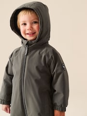 Castanho claro - Wadded Waterproof Puddlesuit (3mths-7yrs) - Imagem 4 de 9