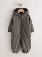 Castanho claro - Wadded Waterproof Puddlesuit (3mths-7yrs) - Imagem 6 de 9