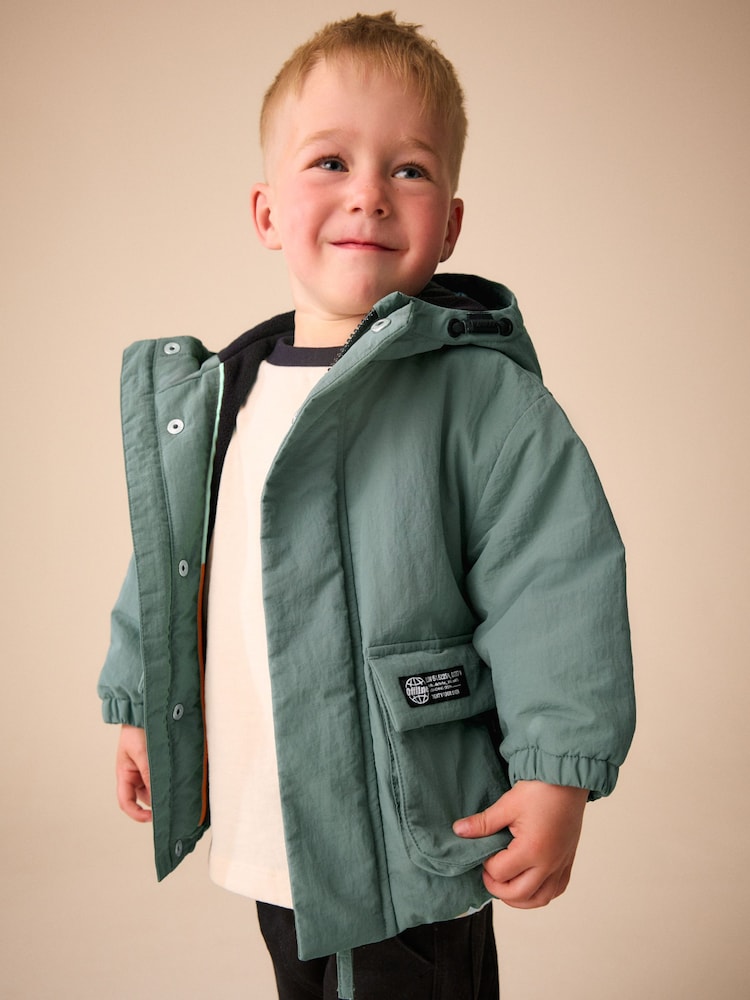 Green Utility Anorak (6mths-7yrs) - Image 1 of 10 Green Utility Anorak (6mths-7yrs) - Image 1 of 10