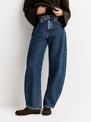 FRAME Lavish The Bubble Barrel Jeans - Image 4 of 6