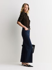 FRAME Fairway Le Slim Palazzo Jeans - Image 2 of 6