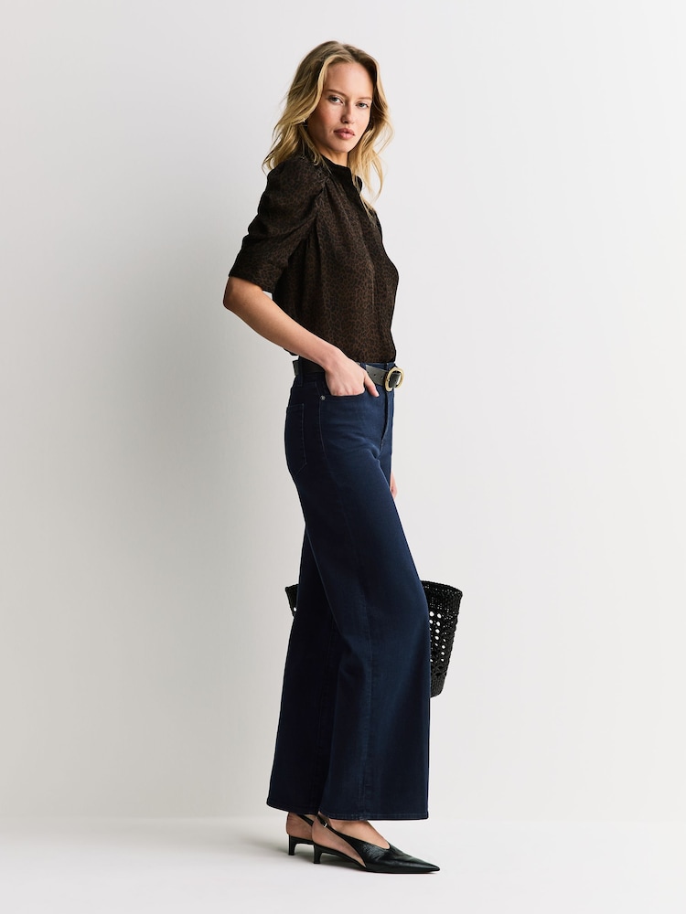 FRAME Fairway Le Slim Palazzo Jeans - Image 2 of 6 FRAME Fairway Le Slim Palazzo Jeans - Image 2 of 6