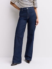 FRAME Rinse The Straight Trouser Jeans - Image 5 of 8