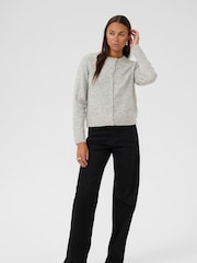 Kaffe Grey KAniel Knit Light and Cosy Cardigan - Image 2 of 6