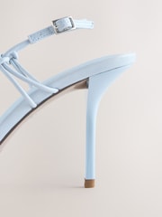 Blue Forever Comfort® Strappy High Heeled Sandals - Image 8 of 9