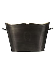 Libra Interiors Silver Cramant Oval Champagne Bucket - Image 2 of 6