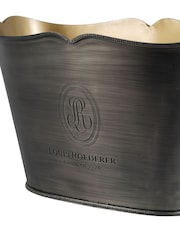 Libra Interiors Silver Cramant Oval Champagne Bucket - Image 5 of 6