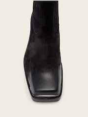 AllSaints Black Orla Toe Cap Boots - Image 3 of 3