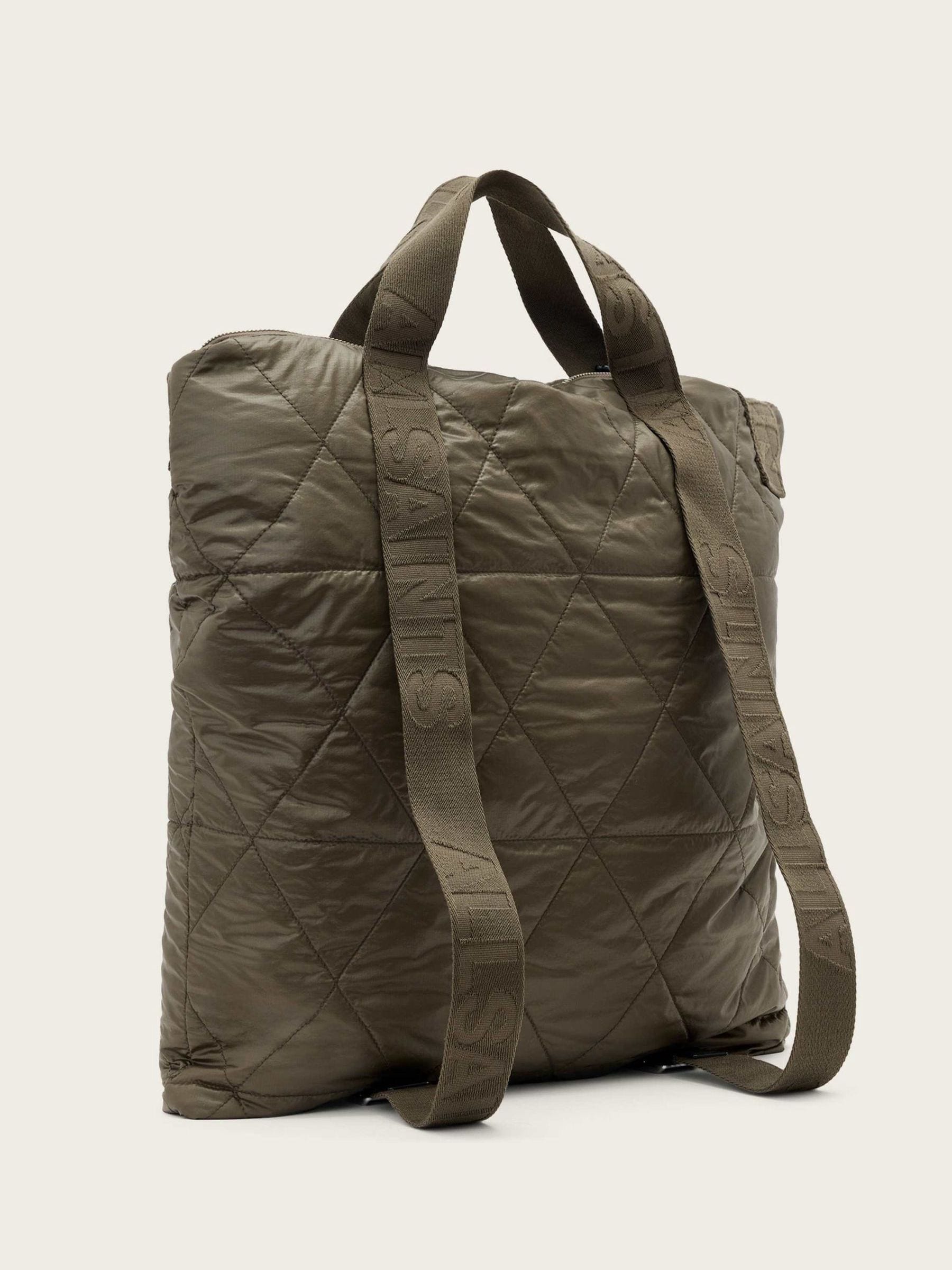Buy AllSaints Green Kei Quilt Backpack from Next USA
