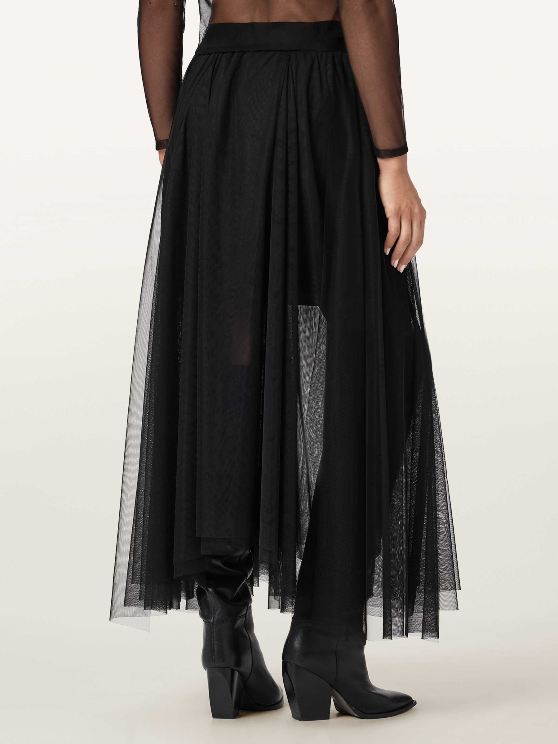 Buy AllSaints Black Ally Tulle Skirt from the Next UK online shop