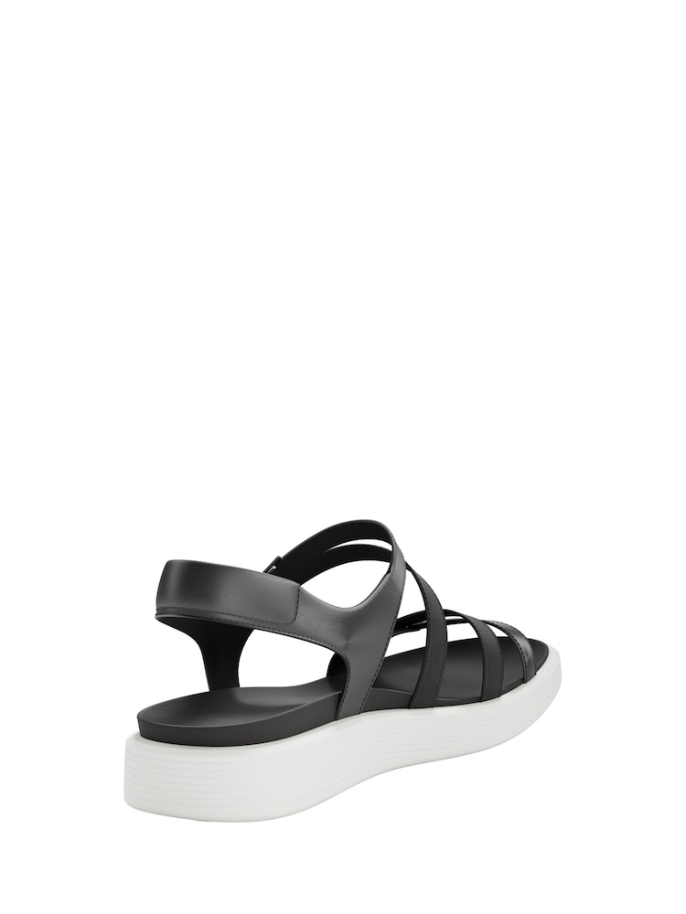 Ecco Black Soft Sandals - Image 2 of 4