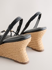 Black Forever Comfort® Formal Bead Wedges - Image 9 of 9