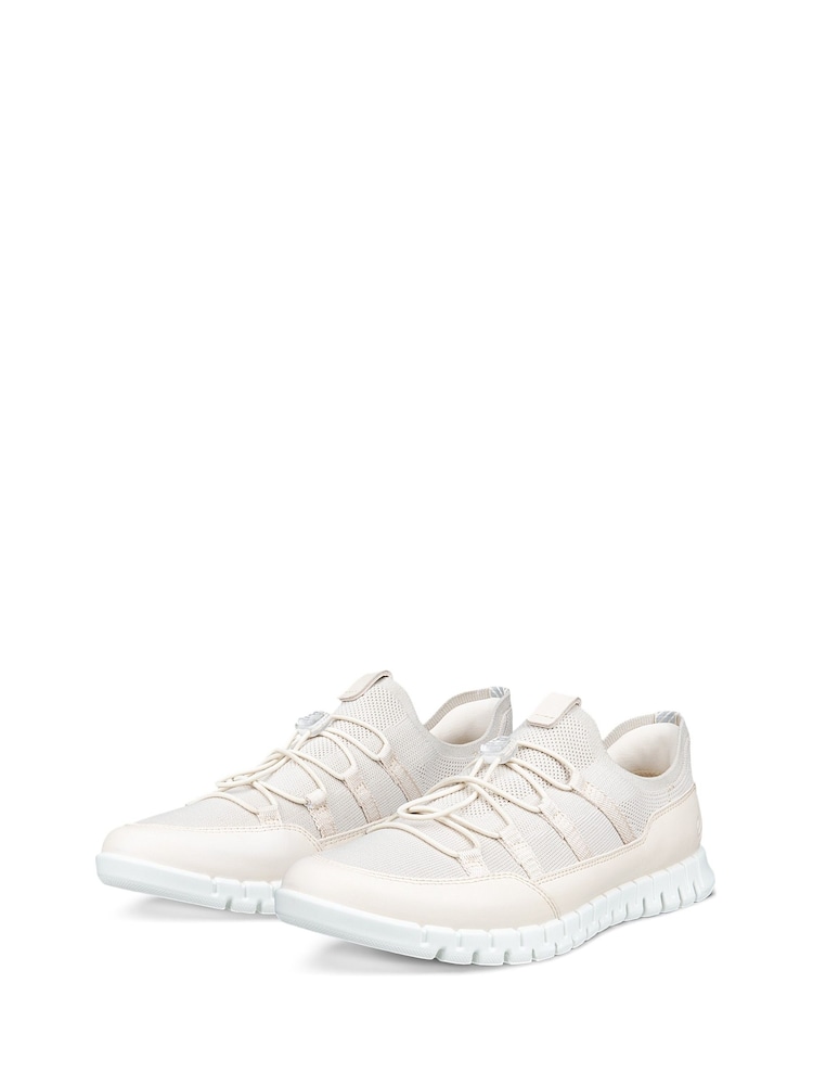 Ecco Cream Gruuv Lite Shoes - Image 2 of 4