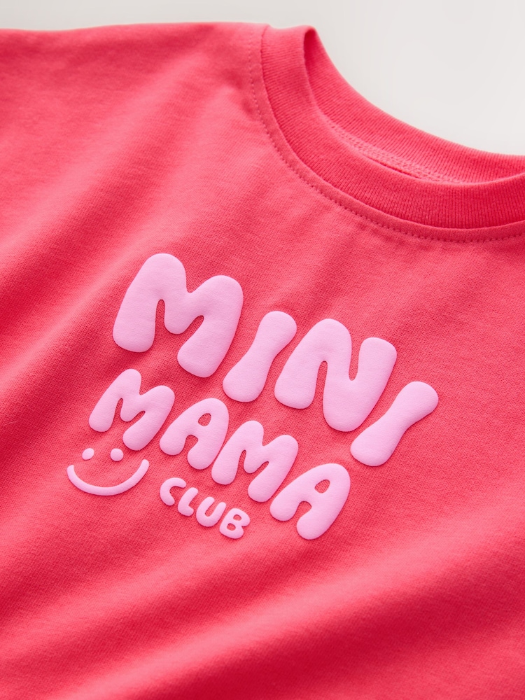 Pinkភ្លឺ - អាវយឺតស្លោកស្នាមញញឹម (3ខែ-7ឆ្នាំ) - រូបភាព 7 នៃ 7