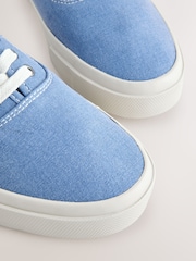 Blau - Canvas CVO Leinenturnschuhe - Bild 4 von 6