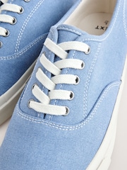 Blue Canvas CVO Trainers - Image 7 of 8