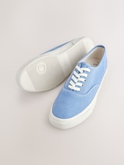Blue Canvas CVO Trainers - Image 8 of 8