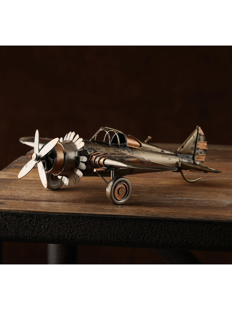 Widdop Bronze Harvey Makin Ornament Plane - Image 1 of 5