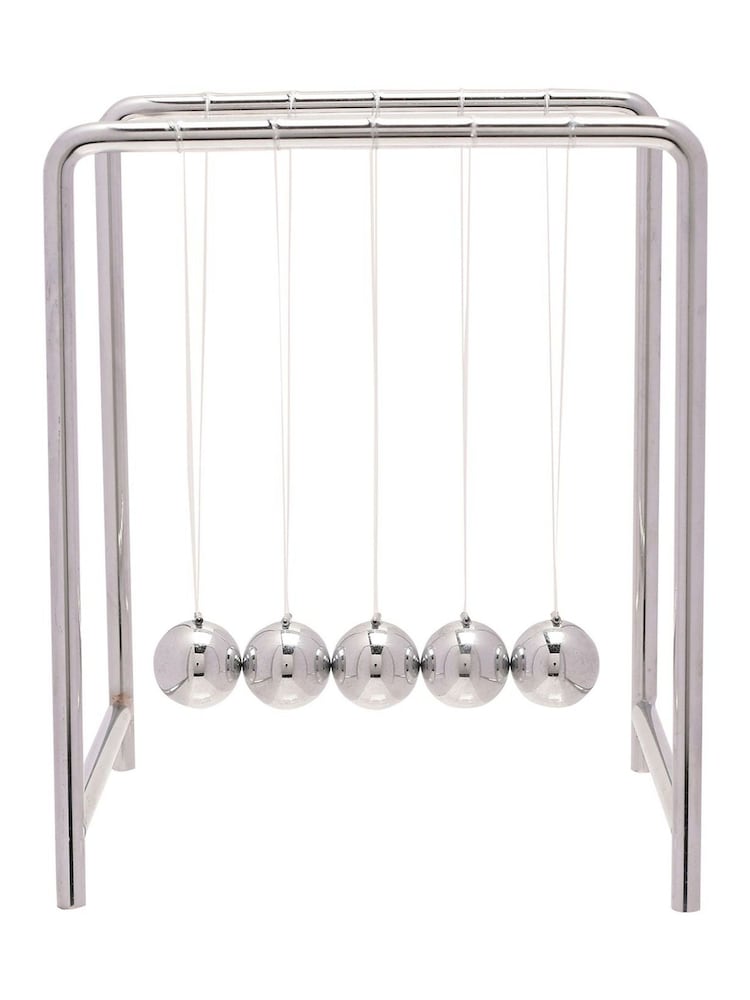 Widdop Silver Harvey Makin Collection Newton's Cradle 14 x 18cm - Image 2 of 4 Widdop Silver Harvey Makin Collection Newton's Cradle 14 x 18cm - Image 2 of 4