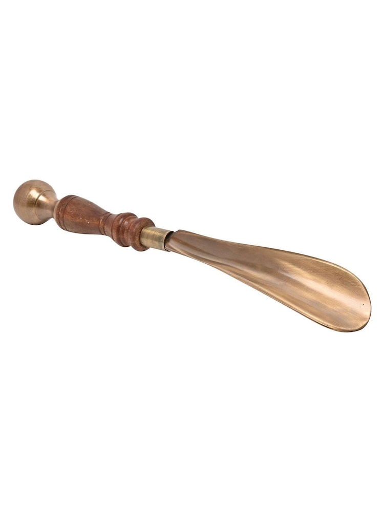 Widdop Brass Harvey Makin Shoe Horn - Image 1 of 2 Widdop Brass Harvey Makin Shoe Horn - Image 1 of 2