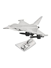 Widdop Silver Military Heritage 9" Metal Model Typhoon - Image 1 of 3