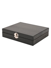 Widdop Grey Harvey Makin Holds 12 Cufflink Box - Image 2 of 5