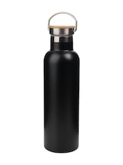 Widdop Black Harvey Makin Steel Sports Bottle - 750ml Black - Image 1 of 3