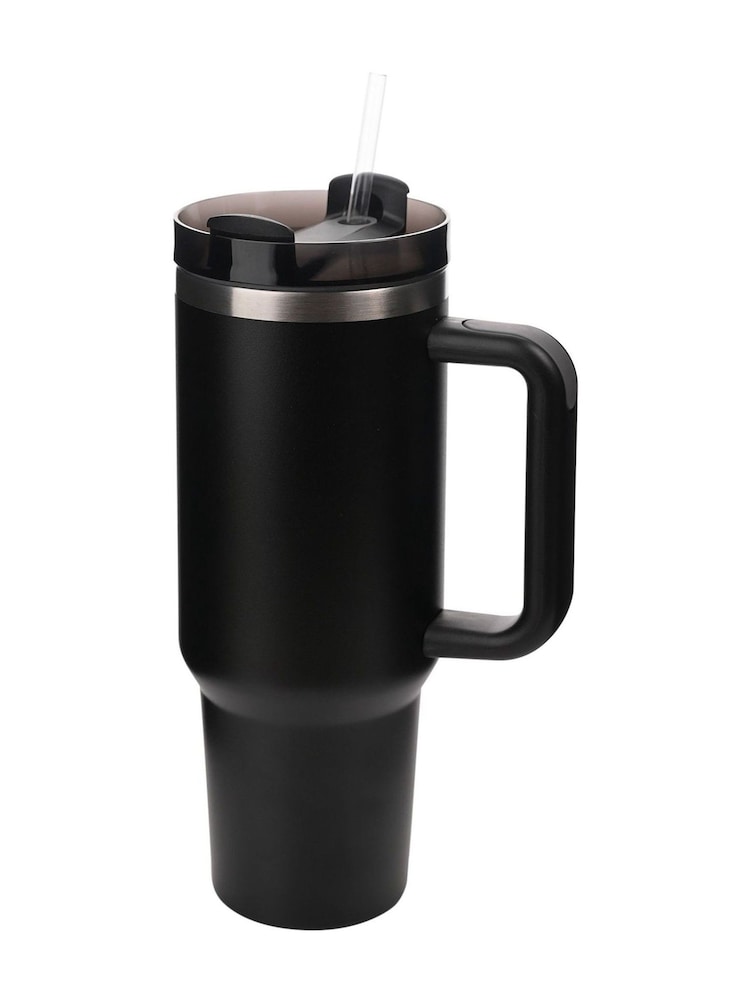 Widdop Black Harvey Makin Tall Steel Mug 40oz - Image 1 of 4 Widdop Black Harvey Makin Tall Steel Mug 40oz - Image 1 of 4