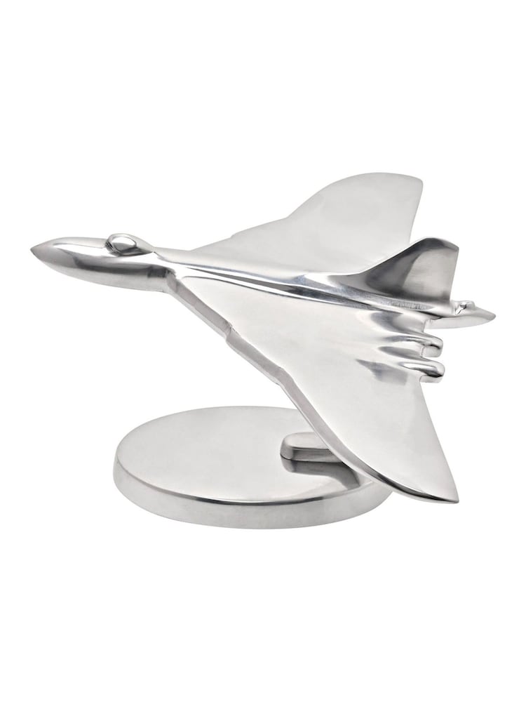 Widdop Silver Military Heritage 10" Metal Model Vulcan - Image 2 of 3 Widdop Silver Military Heritage 10" Metal Model Vulcan - Image 2 of 3