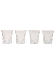 Widdop Brown 4 Whiskey Glasses and Decanter Gift Box in Wooden - Image 4 of 6