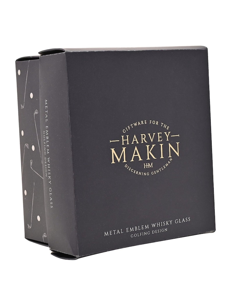 Widdop Clear Harvey Makin Whisky Glass Golf - Image 3 of 3 Widdop Clear Harvey Makin Whisky Glass Golf - Image 3 of 3