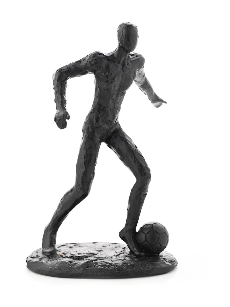 Widdop Black Harvey Makin Footballer Figurine - Image 2 of 2