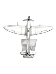 Widdop Silver Military Heritage 6" Metal Model Spitfire Ornament - Image 3 of 3