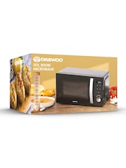 Daewoo Black Digital Solo Microwave Oven 20L - Image 1 of 5