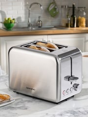 Daewoo Stainless Steel 2 Slice Toaster - Image 3 of 4