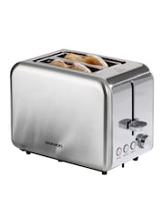 Daewoo Stainless Steel 2 Slice Toaster - Image 4 of 4