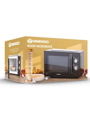 Daewoo Black 23L Microwave 800W - Image 1 of 2