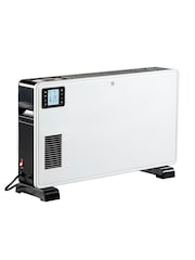 Daewoo White Convector Heater With Turbo & Timer LCD - Image 5 of 5