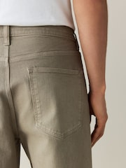 ירוק חאקי - גזרה רפויה - N. Premium מכנסי ג'ינס - תמונה 3 מתוך 6