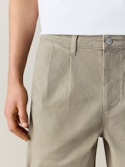 ירוק חאקי - גזרה רפויה - N. Premium מכנסי ג'ינס - תמונה 4 מתוך 6