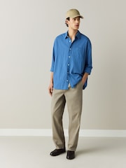 ירוק חאקי - גזרה רפויה - N. Premium מכנסי ג'ינס - תמונה 6 מתוך 6